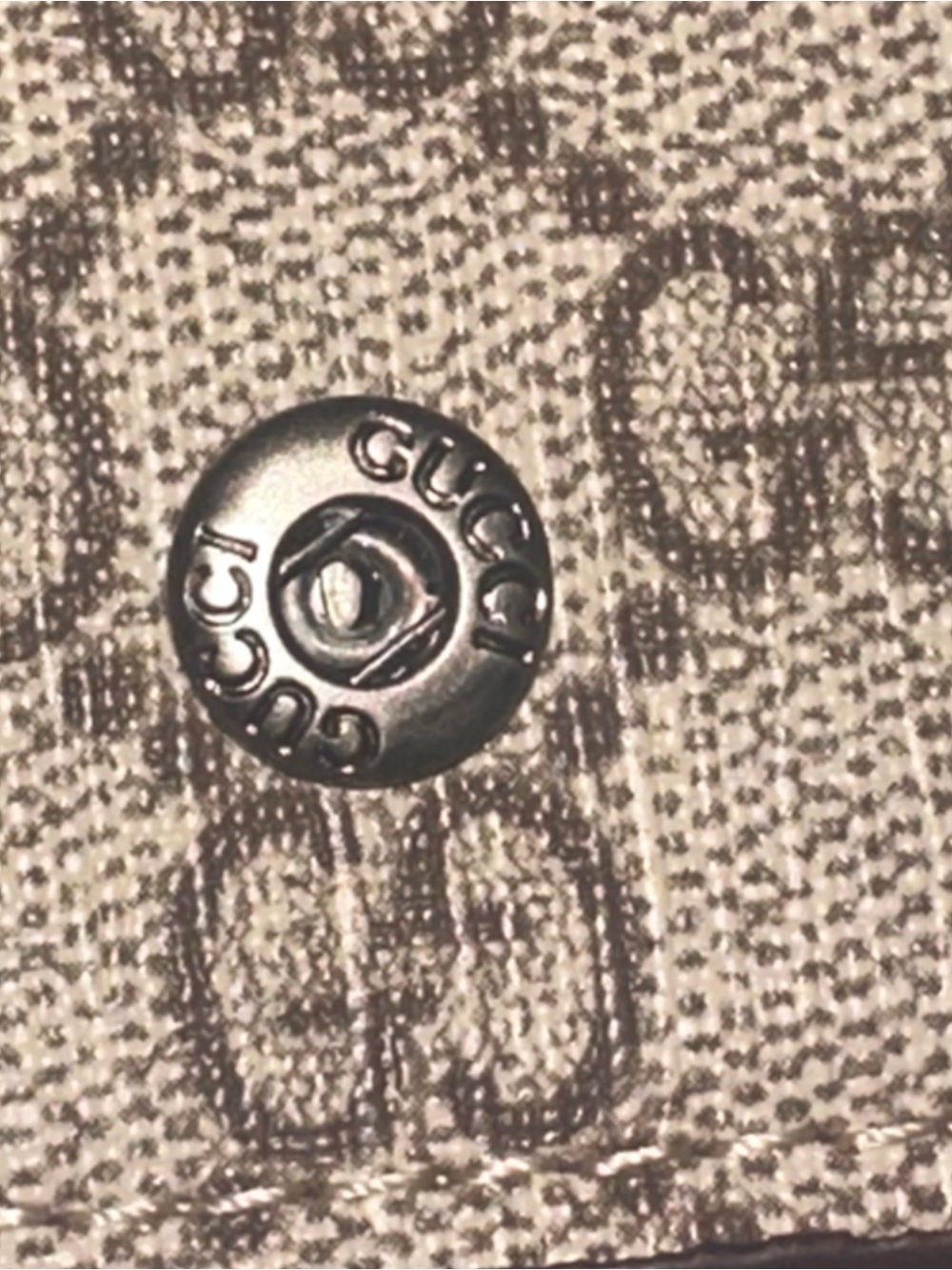 Gucci leather goods stamp